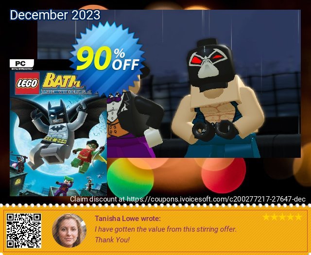 LEGO Batman: The Videogame PC 棒极了 折扣 软件截图