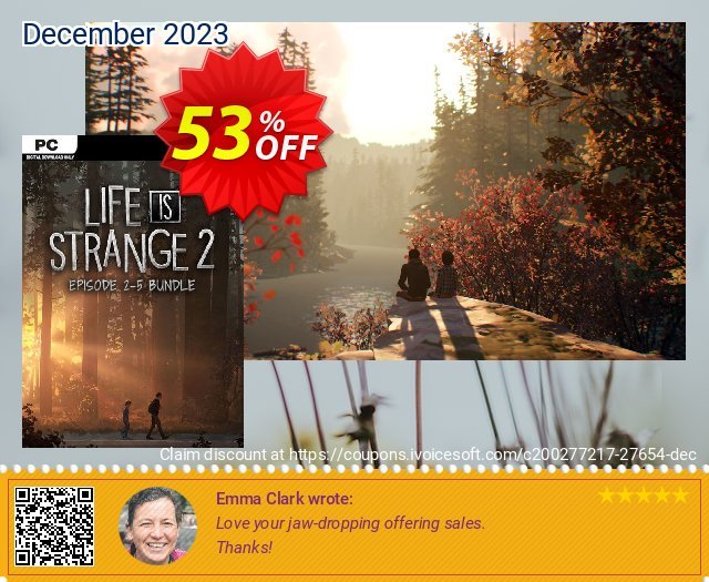Life is Strange 2 - Episodes 2-5 Bundle PC 气势磅礴的 产品交易 软件截图