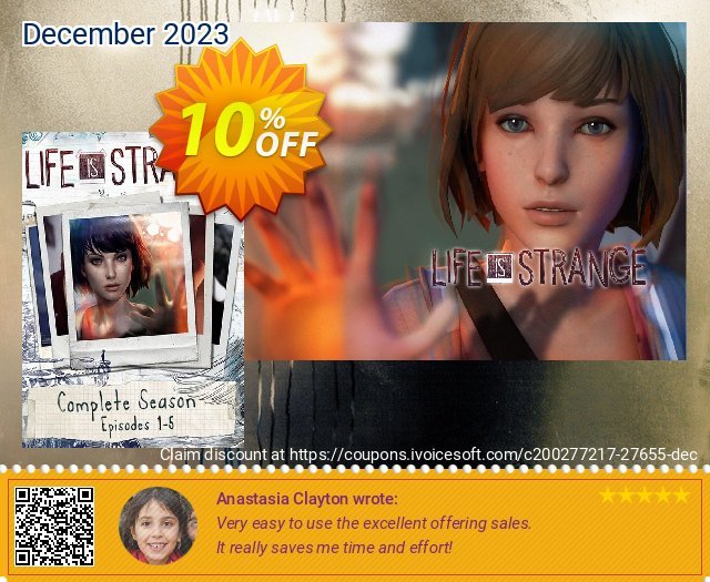 Life is Strange: Complete Season PC discount 10% OFF, 2024 World Heritage Day offer. Life is Strange: Complete Season PC Deal