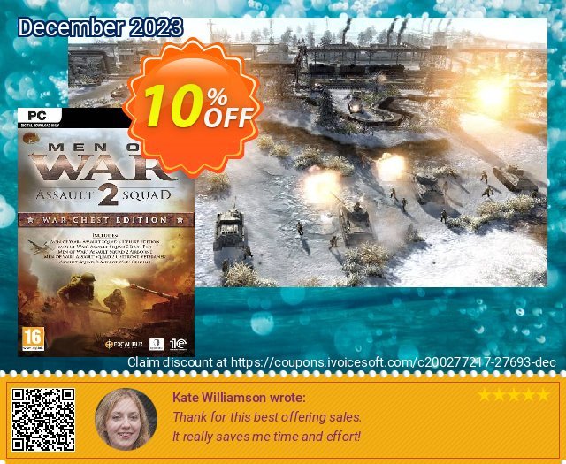 Men of War: Assault Squad 2 War Chest Edition PC hebat voucher promo Screenshot