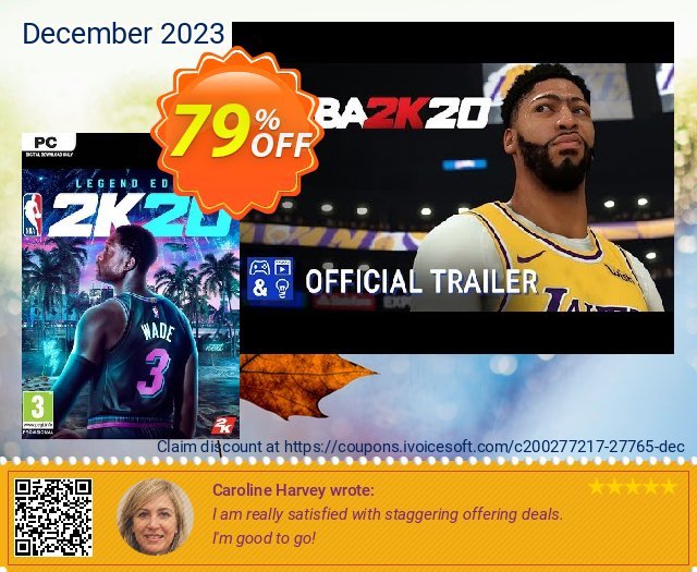NBA 2K20 Legend Edition PC (US) Exzellent Ermäßigungen Bildschirmfoto