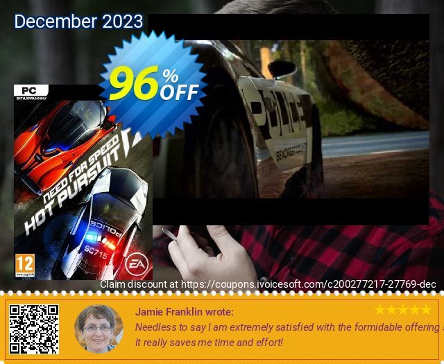 Need for Speed: Hot Pursuit PC umwerfende Nachlass Bildschirmfoto