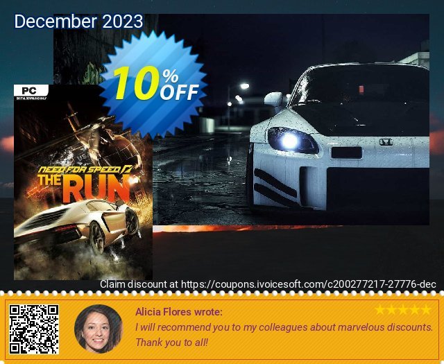 Need for Speed: The Run (PC) exklusiv Preisreduzierung Bildschirmfoto