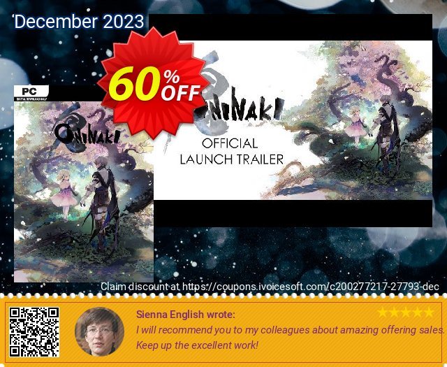 Oninaki PC verwunderlich Preisnachlass Bildschirmfoto