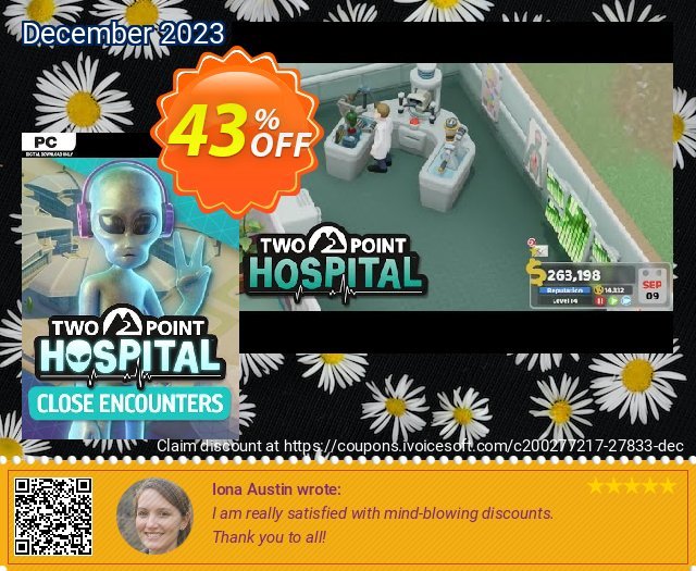 Two Point Hospital - Close Encounters PC (ROW) discount 43% OFF, 2024 World Ovarian Cancer Day offering sales. Two Point Hospital - Close Encounters PC (ROW) Deal