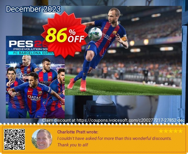 Pro Evolution Soccer (PES) 2018 - Barcelona Edition PC  훌륭하   세일  스크린 샷