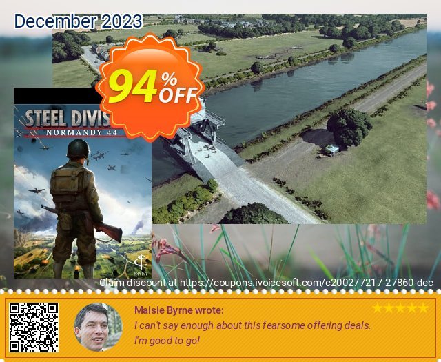 Steel Division Normandy 44 PC faszinierende Außendienst-Promotions Bildschirmfoto