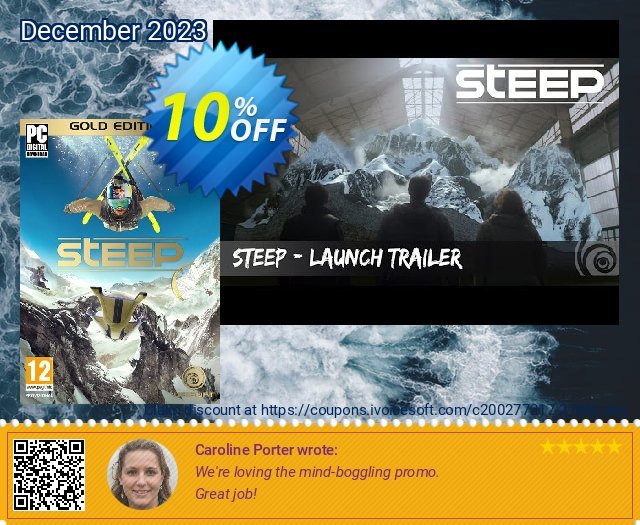 Steep Gold Edition PC discount 10% OFF, 2024 April Fools Day promotions. Steep Gold Edition PC Deal