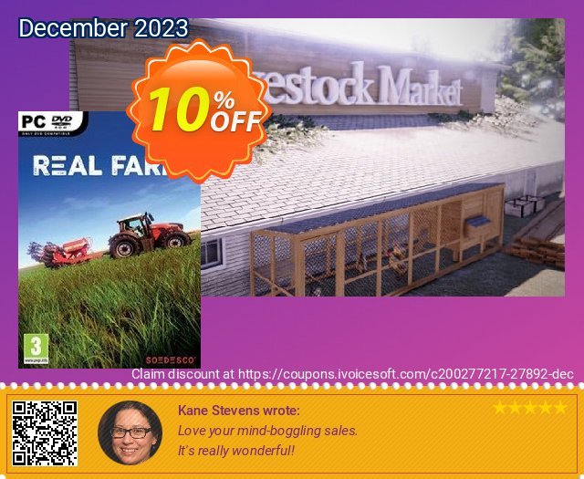 Real Farm PC 惊人的 优惠券 软件截图