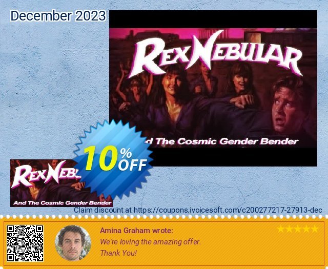 Rex Nebular and the Cosmic Gender Bender PC discount 10% OFF, 2024 April Fools' Day offering sales. Rex Nebular and the Cosmic Gender Bender PC Deal