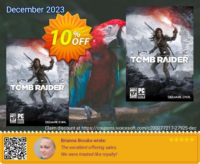 Rise of the Tomb Raider PC discount 10% OFF, 2024 World Heritage Day offering deals. Rise of the Tomb Raider PC Deal