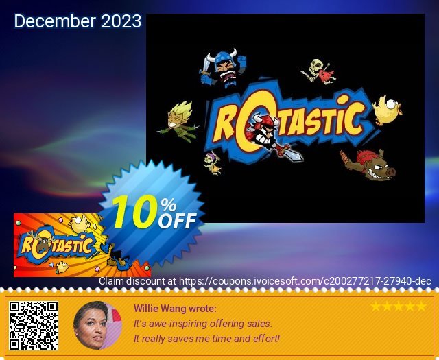 Rotastic PC discount 10% OFF, 2024 Labour Day discount. Rotastic PC Deal