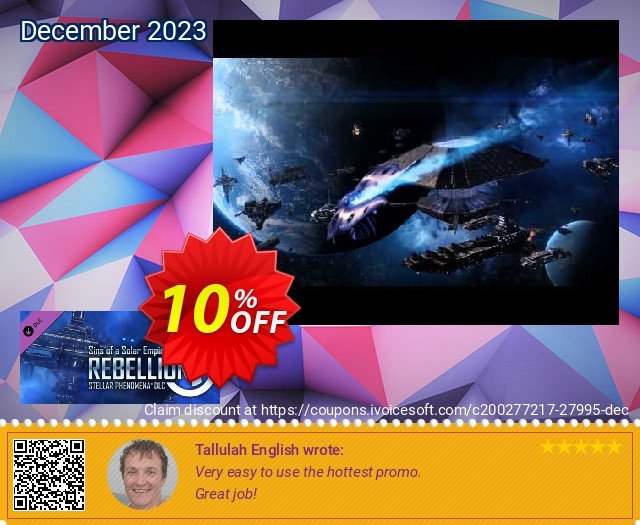 Sins of a Solar Empire Rebellion Stellar Phenomena PC ausschließlich Ausverkauf Bildschirmfoto