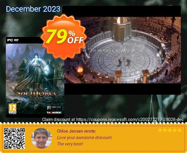 SpellForce 3 PC discount 79% OFF, 2024 Resurrection Sunday offering sales. SpellForce 3 PC Deal