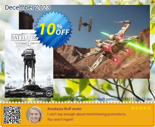 Star Wars Battlefront Ultimate Edition PC discount 10% OFF, 2022 Islamic New Year offering sales. Star Wars Battlefront Ultimate Edition PC Deal