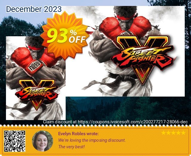 Street Fighter V 5 PC 惊人 产品销售 软件截图