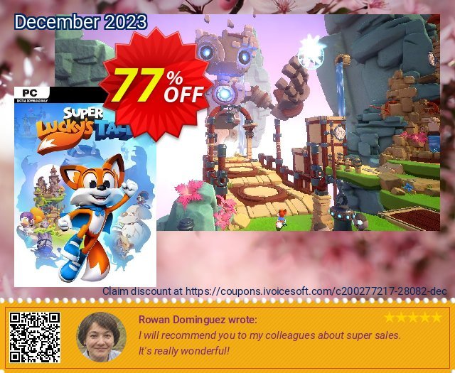 Super Lucky's Tale PC menakuntukan kupon Screenshot