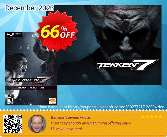 TEKKEN 7 - Rematch Edition PC discount 66% OFF, 2024 Spring offering discount. TEKKEN 7 - Rematch Edition PC Deal