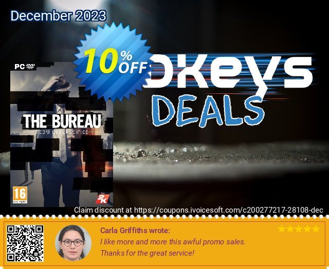 The Bureau: XCOM Declassified (PC) faszinierende Promotionsangebot Bildschirmfoto