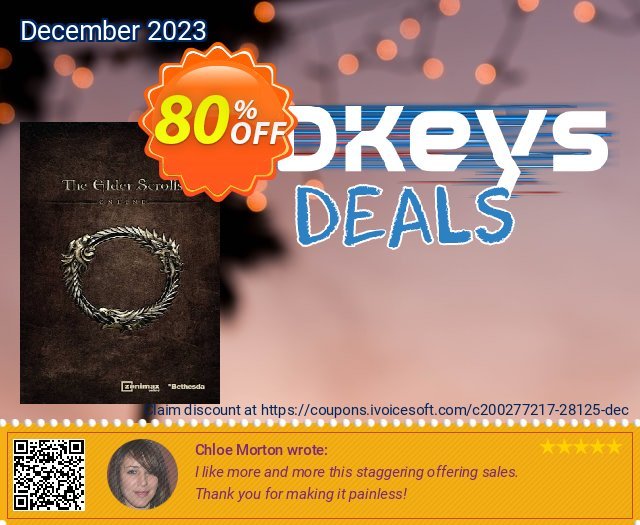 The Elder Scrolls Online PC fantastisch Promotionsangebot Bildschirmfoto
