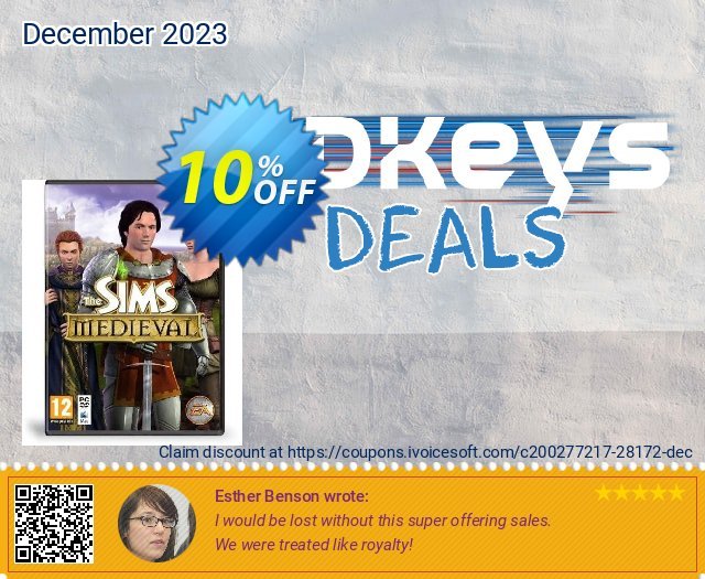 The Sims Medieval (PC/Mac) 了不起的 销售 软件截图