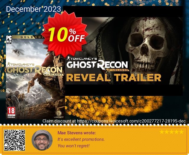 Tom Clancy’s Ghost Recon Wildlands Gold Edition PC 惊人的 优惠券 软件截图