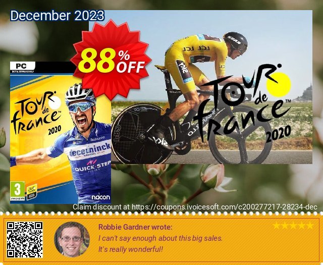 Tour De France 2020 PC umwerfende Außendienst-Promotions Bildschirmfoto