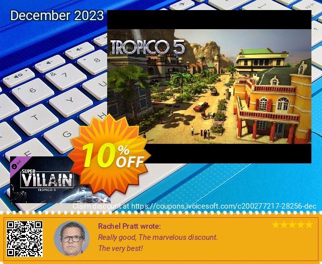 Tropico 5 Supervillain PC discount 10% OFF, 2024 April Fools' Day offering sales. Tropico 5 Supervillain PC Deal