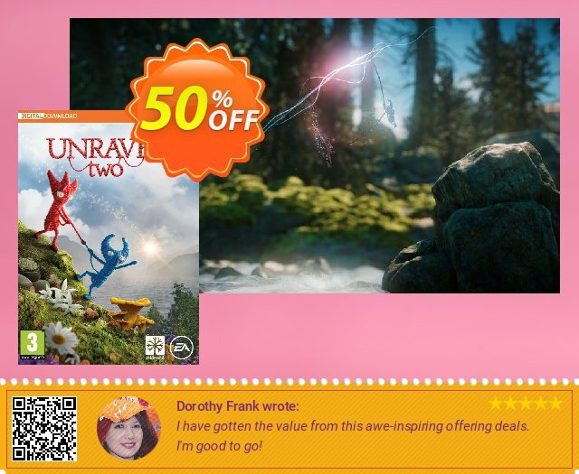 Unravel Two PC discount 50% OFF, 2024 April Fools Day offering sales. Unravel Two PC Deal