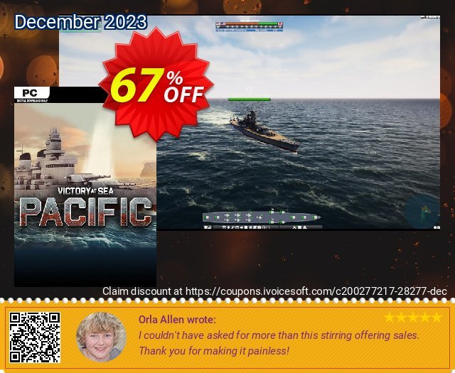 Victory at Sea Pacific PC 美妙的 促销销售 软件截图