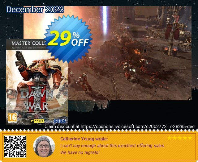 Warhammer 40.000 Dawn of War II 2 Master Collection PC verblüffend Preisreduzierung Bildschirmfoto