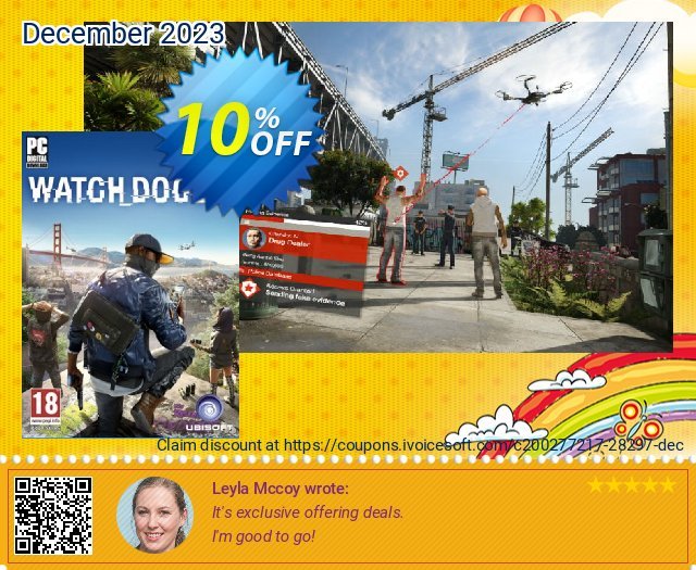 Watch Dogs 2 PC (US) 神奇的 扣头 软件截图