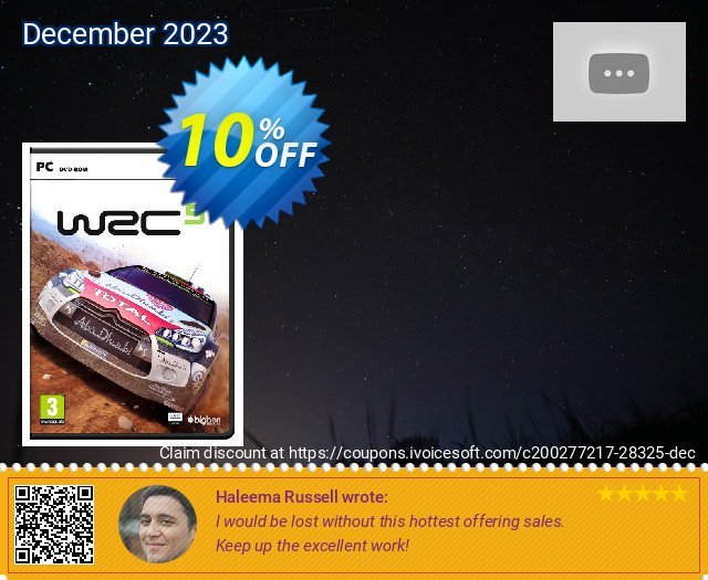 WRC 5: World Rally Championship PC discount 10% OFF, 2024 World Heritage Day promo sales. WRC 5: World Rally Championship PC Deal