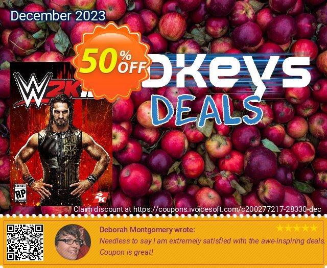 WWE 2K18 PC + DLC discount 50% OFF, 2024 World Heritage Day offering sales. WWE 2K18 PC + DLC Deal