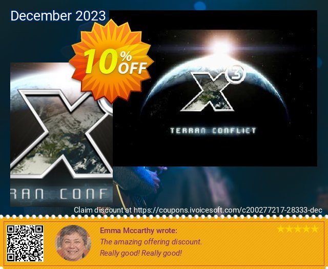 X3 Terran Conflict PC discount 10% OFF, 2022 National Coffee Day deals. X3 Terran Conflict PC Deal