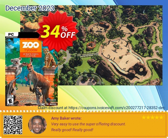 34% OFF] Zoo Tycoon Ultimate Animal Collection PC Coupon code, Mar 2023 -  iVoicesoft