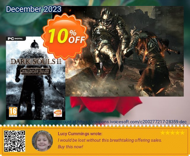 Dark Souls II 2 Season Pass PC discount 10% OFF, 2024 Spring discount. Dark Souls II 2 Season Pass PC Deal