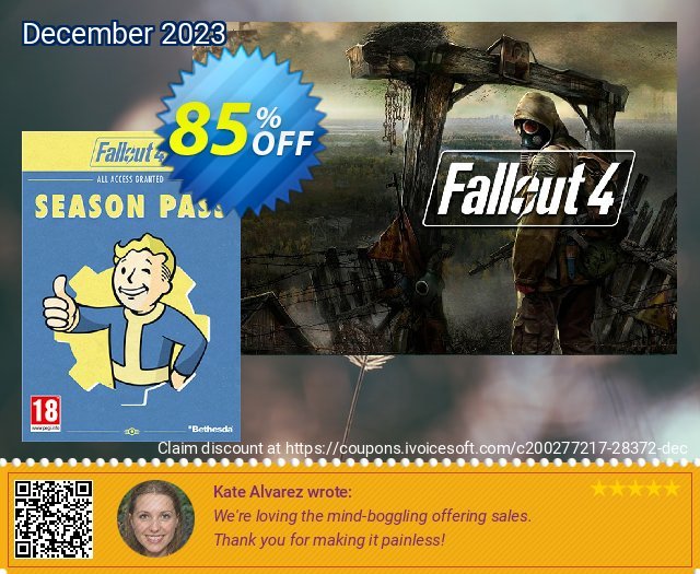 Fallout 4 Season Pass PC 令人震惊的 销售 软件截图