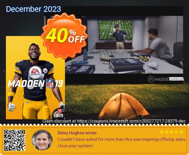Madden NFL 19 DLC PC discount 40% OFF, 2022 Mother Day offering sales. Madden NFL 19 DLC PC Deal