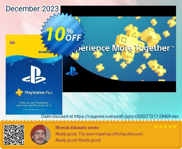 PlayStation Plus - 15 Month Subscription (UK) 令人印象深刻的 促销 软件截图