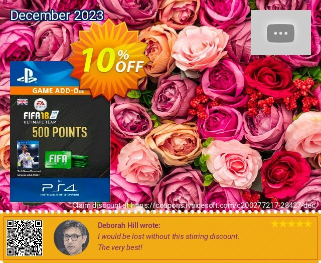 500 FIFA 18 Points PS4 PSN Code - UK account  대단하   세일  스크린 샷