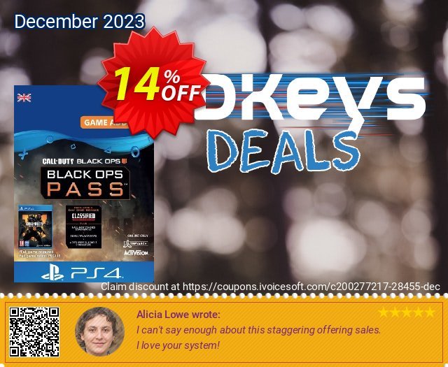 Call of Duty (COD) Black Ops 4 - Black Ops Pass PS4 discount 14% OFF, 2024 World Heritage Day offering discount. Call of Duty (COD) Black Ops 4 - Black Ops Pass PS4 Deal