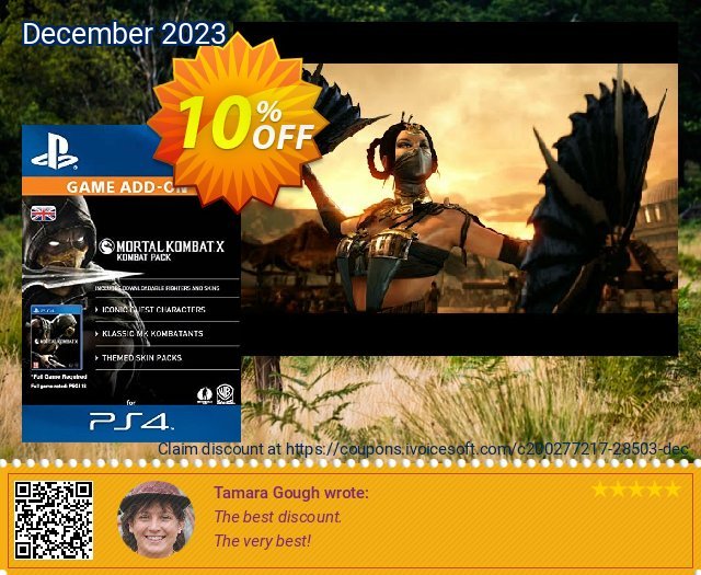 Mortal Kombat X Kombat Pack PS4 atemberaubend Nachlass Bildschirmfoto