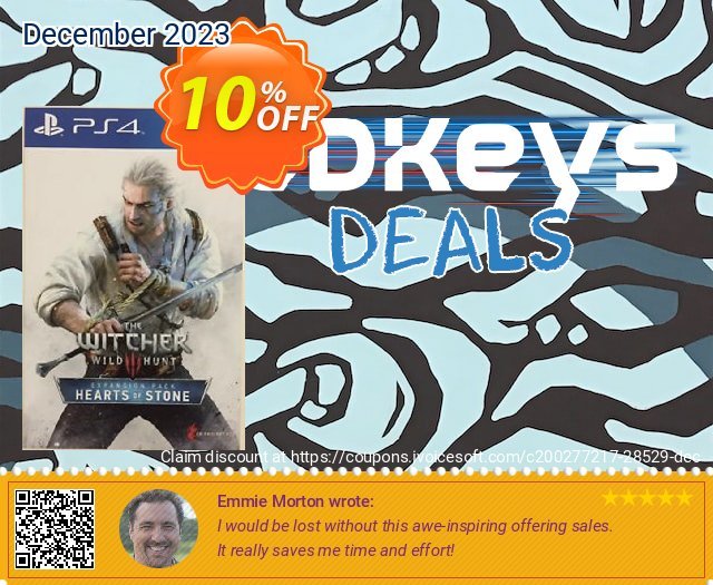 The Witcher 3 Wild Hunt - Hearts of Stone PS4 discount 10% OFF, 2024 Spring offer. The Witcher 3 Wild Hunt - Hearts of Stone PS4 Deal