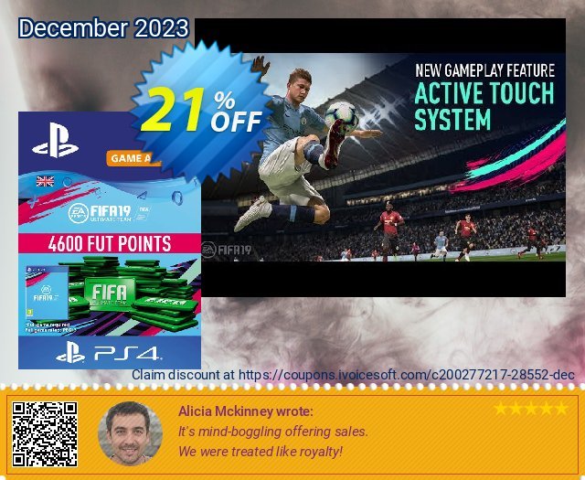 4600 FIFA 19 Points PS4 PSN Code - UK account  신기한   제공  스크린 샷