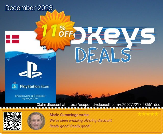 Playstation Network (PSN) Card 200 DKK (Denmark) khas voucher promo Screenshot