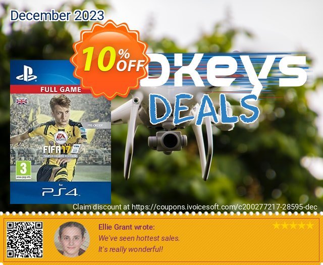FIFA 17 Super Deluxe Edition PS4 - Digital Code verblüffend Sale Aktionen Bildschirmfoto