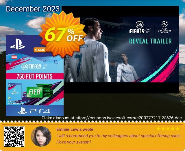 Fifa 19 - 750 FUT Points PS4 (Austria) yg mengagumkan penawaran deals Screenshot