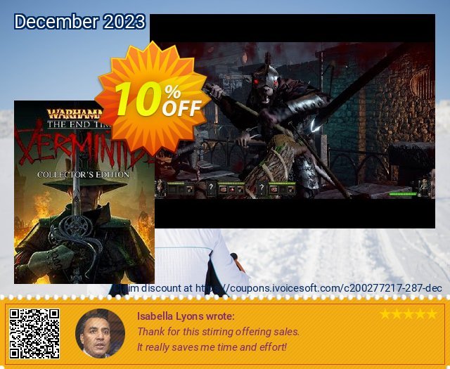 Warhammer: End Times - Vermintide Collectors Edition PC mengherankan voucher promo Screenshot