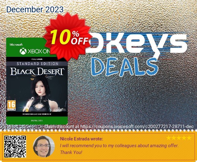 Black Desert Xbox One (EU) erstaunlich Preisnachlass Bildschirmfoto
